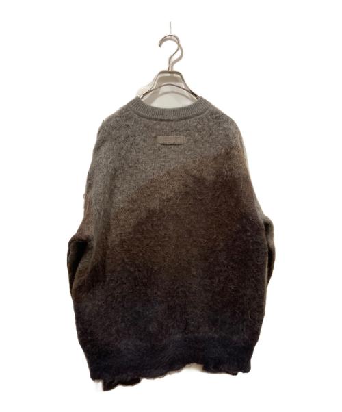 ssstein（シュタイン）ssstein (シュタイン) Gradation Mohair Knit Cardigan ブラウン サイズ:Sの古着・服飾アイテム