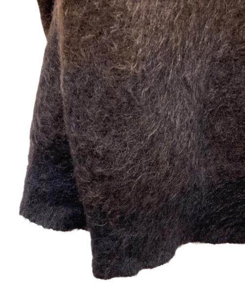 ssstein（シュタイン）ssstein (シュタイン) Gradation Mohair Knit Cardigan ブラウン サイズ:Sの古着・服飾アイテム