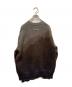 ssstein (シュタイン) Gradation Mohair Knit Cardigan ブラウン サイズ:S：27000円
