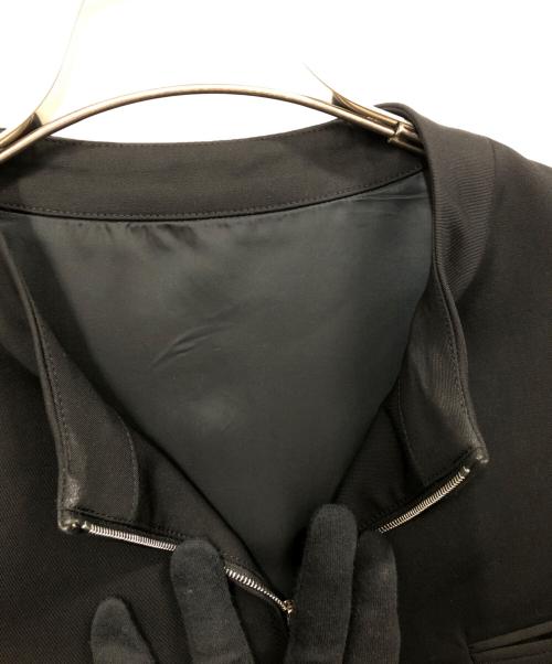 ssstein（シュタイン）ssstein (シュタイン) ANGULAR ZIP JACKET ブラック サイズ:Sの古着・服飾アイテム