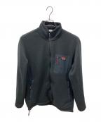 NANGAナンガ）の古着「ポーラテック フリースジップブルゾン」｜ブラック