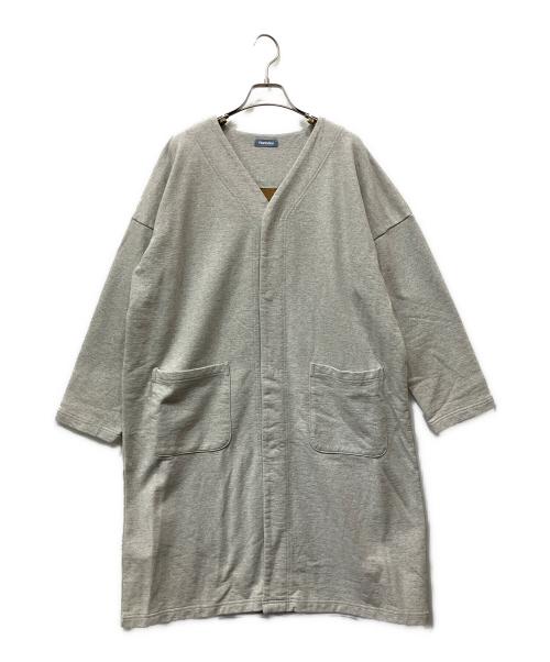 plantation（プランテーション）plantation (プランテーション) スウェットコート グレー サイズ:Ｍの古着・服飾アイテム