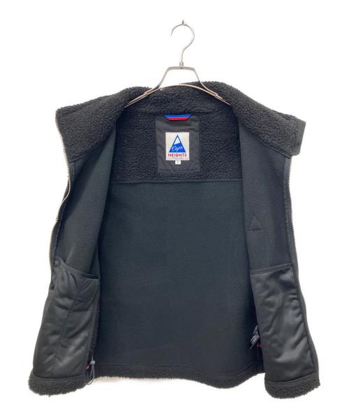 Cape HEIGHTS（ケープハイツ）Cape HEIGHTS (ケープハイツ) ボアベスト ブラック サイズ:Sの古着・服飾アイテム