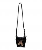 BALL & CHAIN×Chacottボールアンドチェーン×チャコット）の古着「ミニショルダーバッグ」｜ブラック