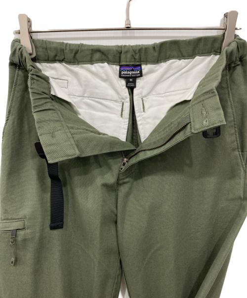 Patagonia（パタゴニア）Patagonia (パタゴニア) オーガニックコットン・ギ・パンツ グリーン サイズ:XSの古着・服飾アイテム
