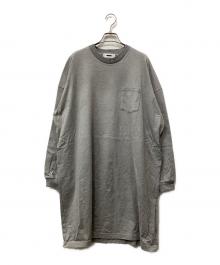REVERBERATE（リバーバレイト）の古着「T-SHIRT ONE PIECE TYPE」｜ブラック
