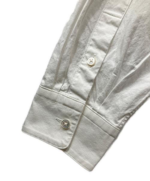 Ataraxia（アタラクシア）ataraxia (アタラクシア) mercibeaucoup (メルシーボークー) soutiencollar (ステンカラー) 別注バンドカラーシャツ ホワイト サイズ:3の古着・服飾アイテム