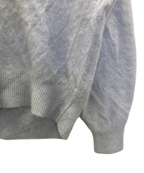 La TOTALITE（ラ ト―タリテ）La TOTALITE (ラ ト―タリテ) FOXカシミヤVネックプルオーバー ブルー サイズ:FREEの古着・服飾アイテム