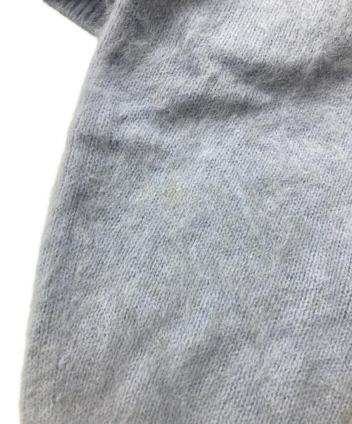 La TOTALITE（ラ ト―タリテ）La TOTALITE (ラ ト―タリテ) FOXカシミヤVネックプルオーバー ブルー サイズ:FREEの古着・服飾アイテム