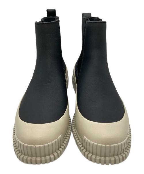 CAMPER（カンペール）CAMPER (カンペール) アンクルブーツ ブラック×アイボリー サイズ:38の古着・服飾アイテム
