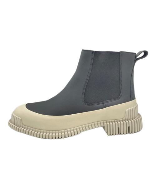 CAMPER（カンペール）CAMPER (カンペール) アンクルブーツ ブラック×アイボリー サイズ:38の古着・服飾アイテム