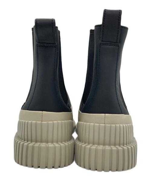 CAMPER（カンペール）CAMPER (カンペール) アンクルブーツ ブラック×アイボリー サイズ:38の古着・服飾アイテム