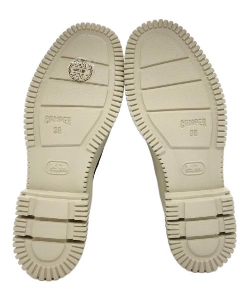 CAMPER（カンペール）CAMPER (カンペール) アンクルブーツ ブラック×アイボリー サイズ:38の古着・服飾アイテム