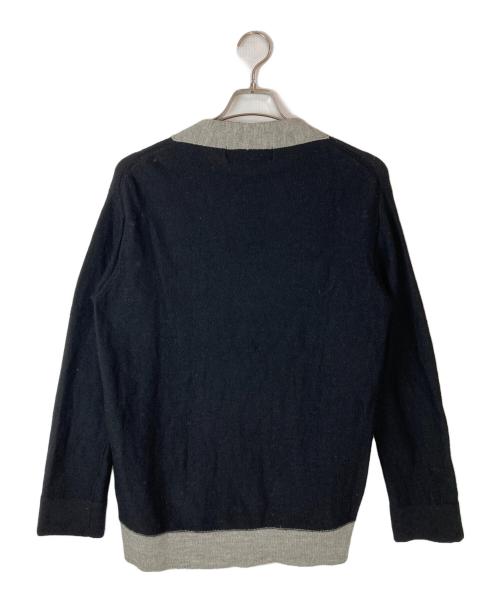 COMME des GARCONS HOMME PLUS（コムデギャルソンオムプリュス）COMME des GARCONS HOMME PLUS (コムデギャルソンオムプリュス) ウールニット ブラック サイズ:FREEの古着・服飾アイテム