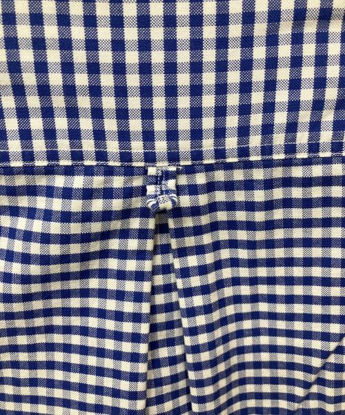DANTON（ダントン）DANTON (ダントン) 丸襟プルオーバーシャツ ブルー サイズ:36の古着・服飾アイテム