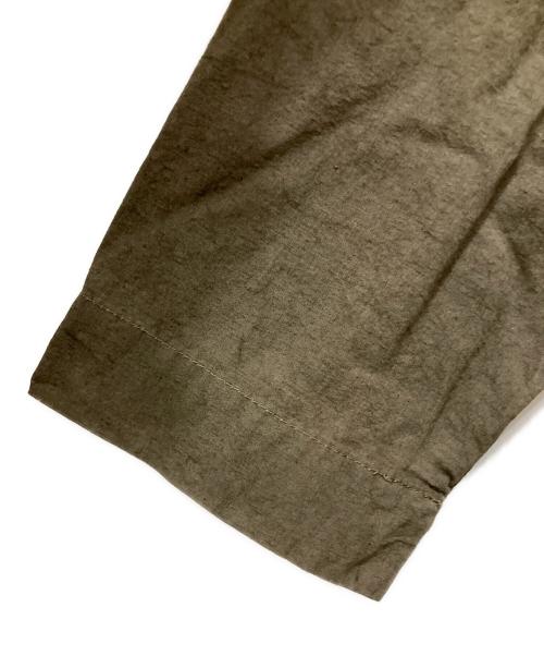 ICHI Antiquites（イチアンティークス）ICHI Antiquites (イチアンティークス) リネンコットンワンピース オリーブ サイズ:FREEの古着・服飾アイテム