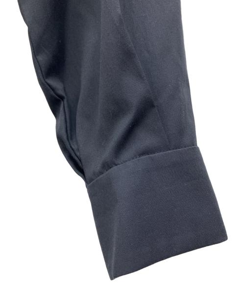 CB CRESTBRIDGE（シービークレストブリッジ）CB CRESTBRIDGE (シービークレストブリッジ) バンドカラーシャツワンピース ネイビー サイズ:Mの古着・服飾アイテム