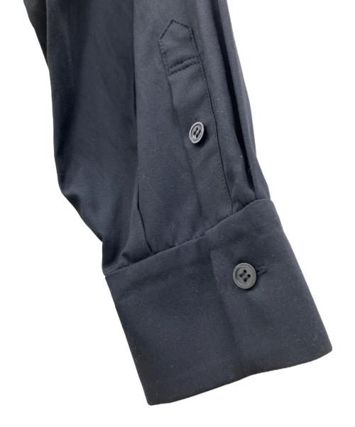 CB CRESTBRIDGE（シービークレストブリッジ）CB CRESTBRIDGE (シービークレストブリッジ) バンドカラーシャツワンピース ネイビー サイズ:Mの古着・服飾アイテム