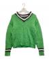 stussy（ステューシー）の古着「Mohair Tennis Sweater」｜グリーン