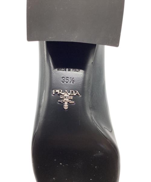 PRADA（プラダ）PRADA (プラダ) パテントレザーパンプス ブラック サイズ:35 1/2の古着・服飾アイテム