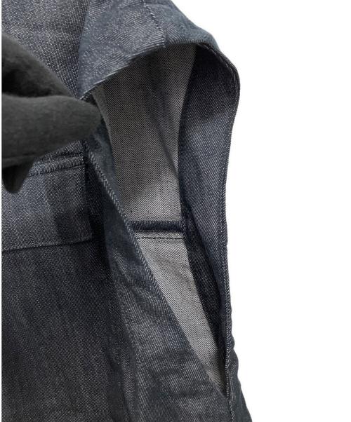 L'EQUIPE（レキップ）L'EQUIPE (レキップ) デニムロングシャツワンピース インディゴ サイズ:38 未使用品の古着・服飾アイテム