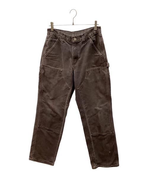 CarHartt（カーハート）CarHartt (カーハート) ダブルニー ダックペインターパンツ ブラウン サイズ:78.578.5の古着・服飾アイテム