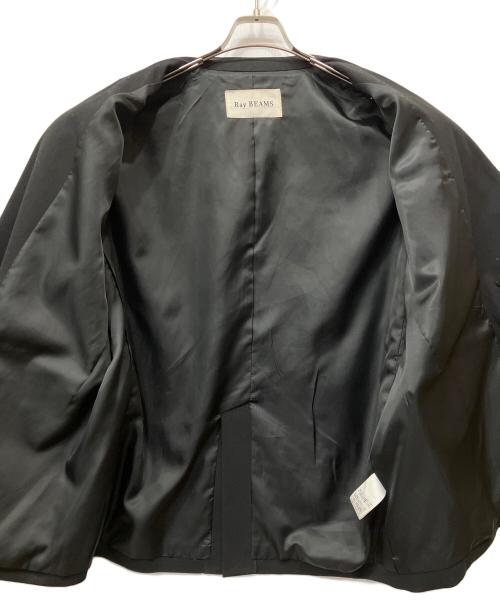 RAY BEAMS（レイ ビームス）RAY BEAMS (レイ ビームス) 4ボタン ダブル ビッグ ジャケット ブラック サイズ:1の古着・服飾アイテム
