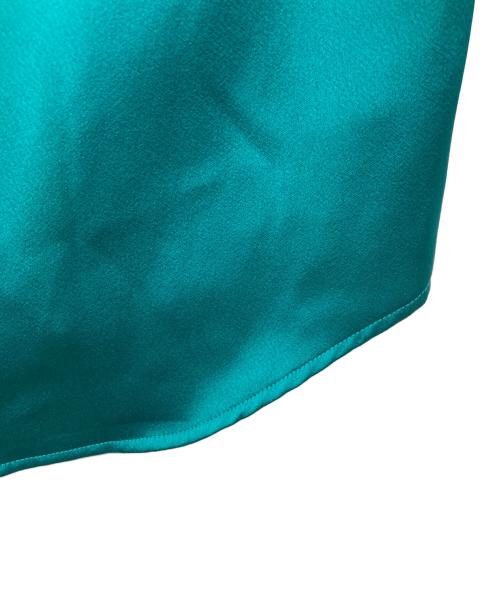 AMI Alexandre Mattiussi（アミアレクサンドルマテュッシ）AMI Alexandre Mattiussi (アミアレクサンドルマテュッシ) サテンシャツ グリーン サイズ:37の古着・服飾アイテム