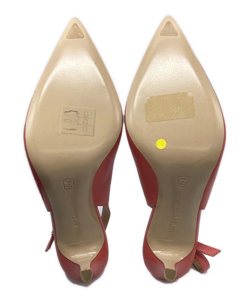 Gianvito Rossi（ジャンヴィト ロッシ）Gianvito Rossi (ジャンヴィト ロッシ) バックストラップパンプス ピンク サイズ:36の古着・服飾アイテム