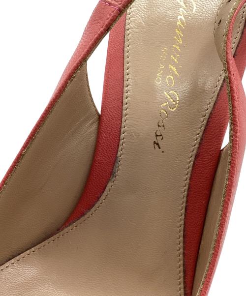 Gianvito Rossi（ジャンヴィト ロッシ）Gianvito Rossi (ジャンヴィト ロッシ) バックストラップパンプス ピンク サイズ:36の古着・服飾アイテム
