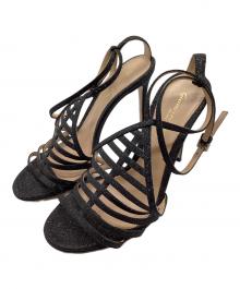 Gianvito Rossi（ジャンヴィト ロッシ）の古着「ストラップサンダル」｜ブラック