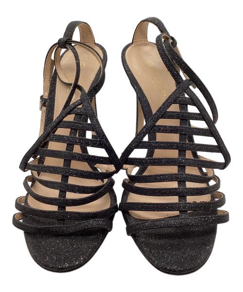 Gianvito Rossi（ジャンヴィト ロッシ）Gianvito Rossi (ジャンヴィト ロッシ) ストラップサンダル ブラック サイズ:36の古着・服飾アイテム