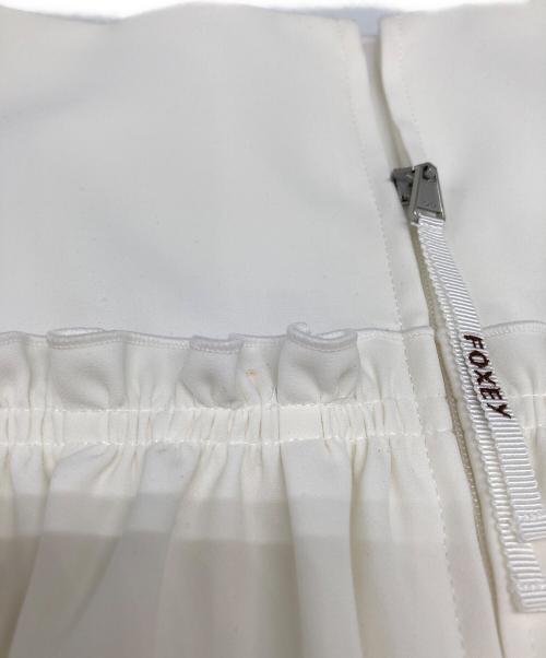 FOXEY NEWYORK（フォクシーニューヨーク）FOXEY NEWYORK (フォクシーニューヨーク) ジゼルドレス アイボリー サイズ:40の古着・服飾アイテム