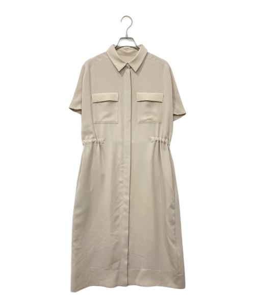 SOEJU（ソージュ）SOEJU (ソージュ) ロングシャツワンピース ベージュ サイズ:Ｍの古着・服飾アイテム