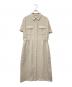SOEJU（ソージュ）の古着「ロングシャツワンピース」｜ベージュ