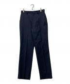 SOEJUソージュ）の古着「サイドタックワイドパンツ」｜ネイビー