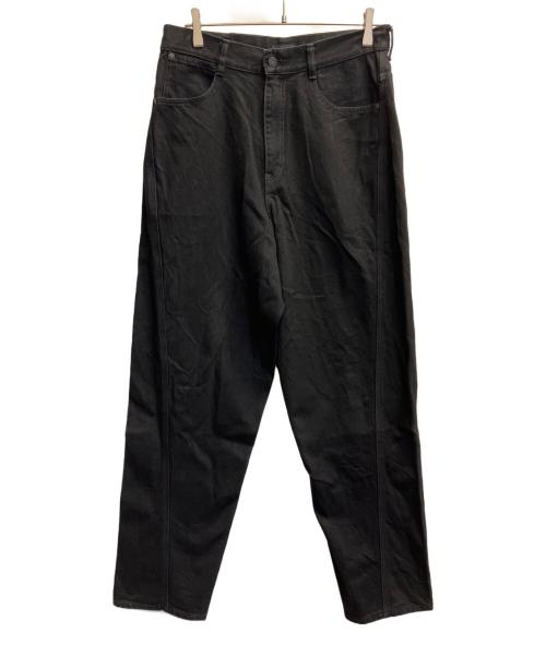 LAD MUSICIAN（ラッドミュージシャン）LAD MUSICIAN (ラッドミュージシャン) TAPERED WIDE PANTS ブラック サイズ:46の古着・服飾アイテム