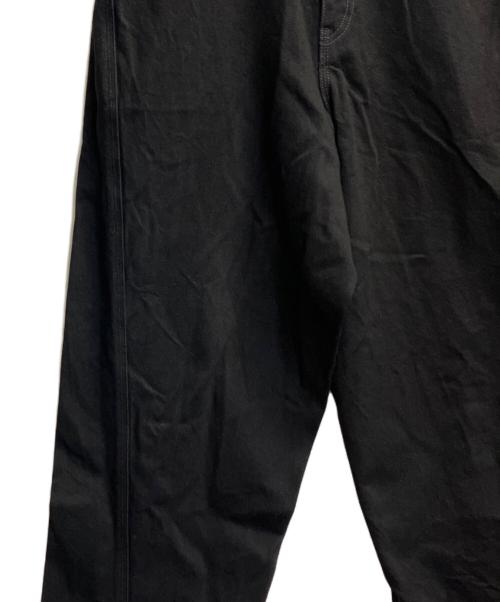 LAD MUSICIAN（ラッドミュージシャン）LAD MUSICIAN (ラッドミュージシャン) TAPERED WIDE PANTS ブラック サイズ:46の古着・服飾アイテム
