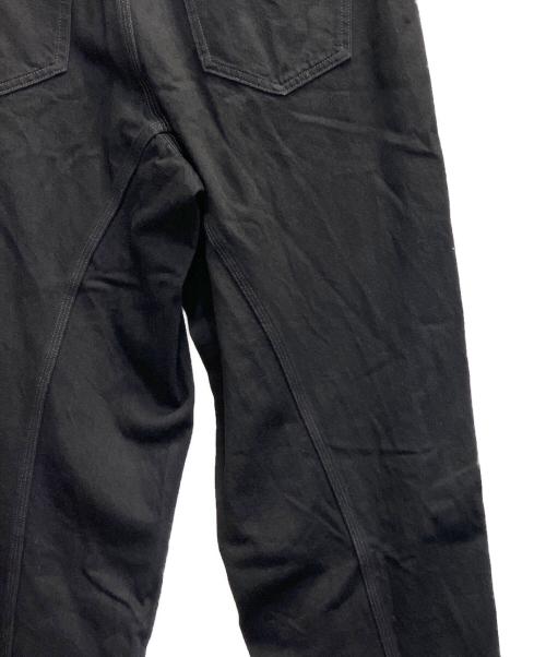 LAD MUSICIAN（ラッドミュージシャン）LAD MUSICIAN (ラッドミュージシャン) TAPERED WIDE PANTS ブラック サイズ:46の古着・服飾アイテム