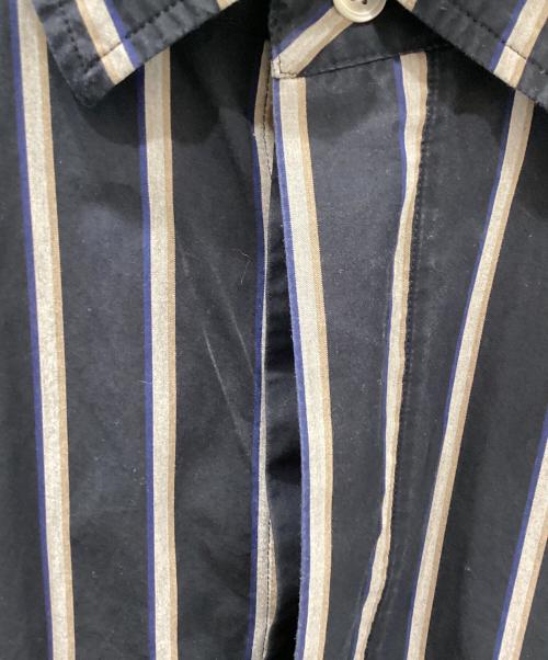 no.（ナンバー）no. (ナンバー) REPLAY (リプレイ) OVERSIZE STRIPE SHIRTS ネイビー サイズ:1の古着・服飾アイテム
