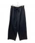 RAINMAKER（レインメーカー）の古着「FLARED DOUGI PANTS」｜ブラック