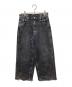 CTHY（シティ）の古着「超甘撚り VINTAGE WIDE JEANS」｜ブラック