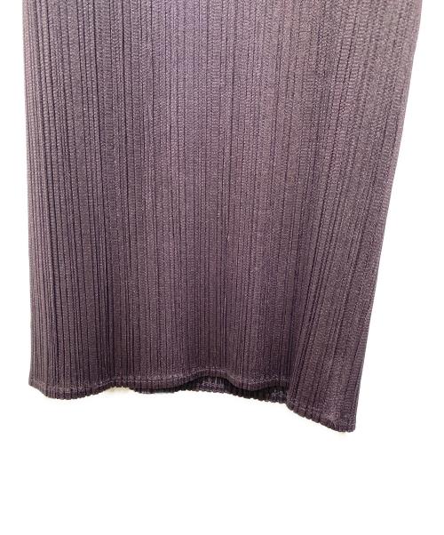 PLEATS PLEASE（プリーツプリーズ）PLEATS PLEASE (プリーツプリーズ) プリーツパンツ パープル サイズ:3の古着・服飾アイテム