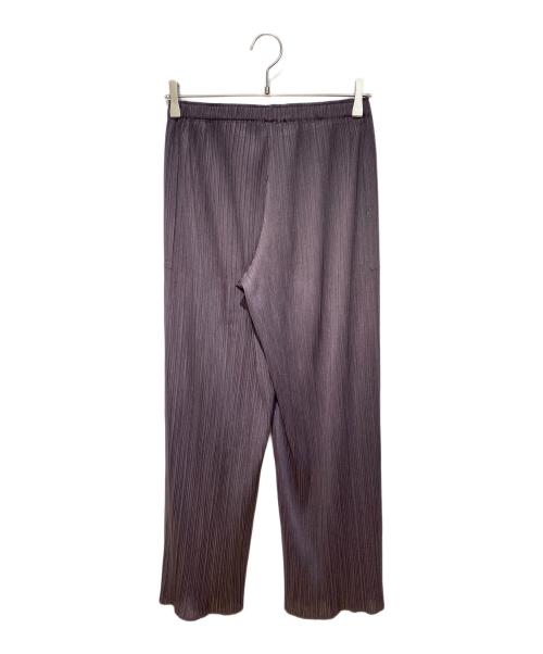 PLEATS PLEASE（プリーツプリーズ）PLEATS PLEASE (プリーツプリーズ) プリーツパンツ パープル サイズ:3の古着・服飾アイテム