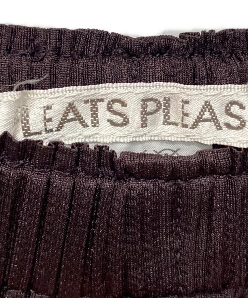 PLEATS PLEASE（プリーツプリーズ）PLEATS PLEASE (プリーツプリーズ) プリーツパンツ パープル サイズ:3の古着・服飾アイテム