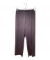 PLEATS PLEASE（プリーツプリーズ）の古着「プリーツパンツ」｜パープル