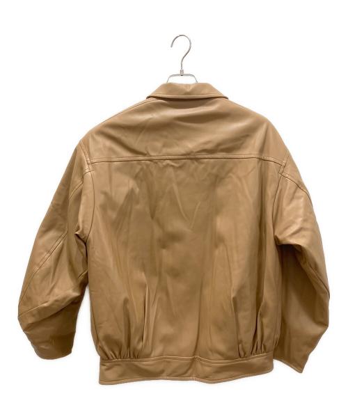 THE SHINZONE（ザ シンゾーン）THE SHINZONE (ザ シンゾーン) PADDING AVIATOR JACKET ベージュ サイズ:34の古着・服飾アイテム