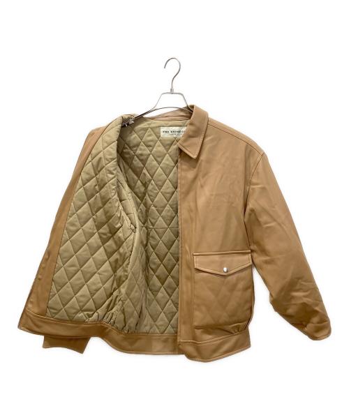 THE SHINZONE（ザ シンゾーン）THE SHINZONE (ザ シンゾーン) PADDING AVIATOR JACKET ベージュ サイズ:34の古着・服飾アイテム