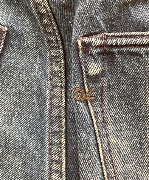 45R（フォーティファイブ・アール）45R (フォーティファイブ・アール) おこめ納戸納戸デニムのシャルロットパンツ インディゴの古着・服飾アイテム