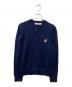 maison kitsune（メゾンキツネ）の古着「フォックスヘッドパッチカーディガン」｜ネイビー